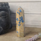 Starlight Blues - Golden Jasper with Azurite - 64 - Towers