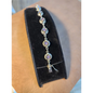 ✨ Sterling Silver Amethyst Shadowbox Bracelet ✨ - Jewelry