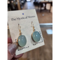✨ Sterling Silver Blue Chalcedony Earrings ✨ - Jewelry