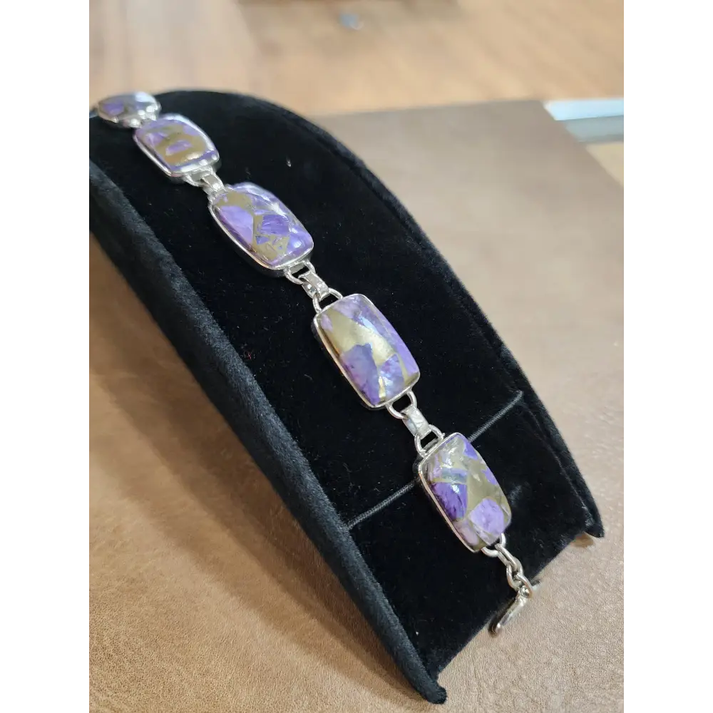 Sterling Silver Bracelets with Metaphysical Elegance ✨ - Chaorite - Jewelry