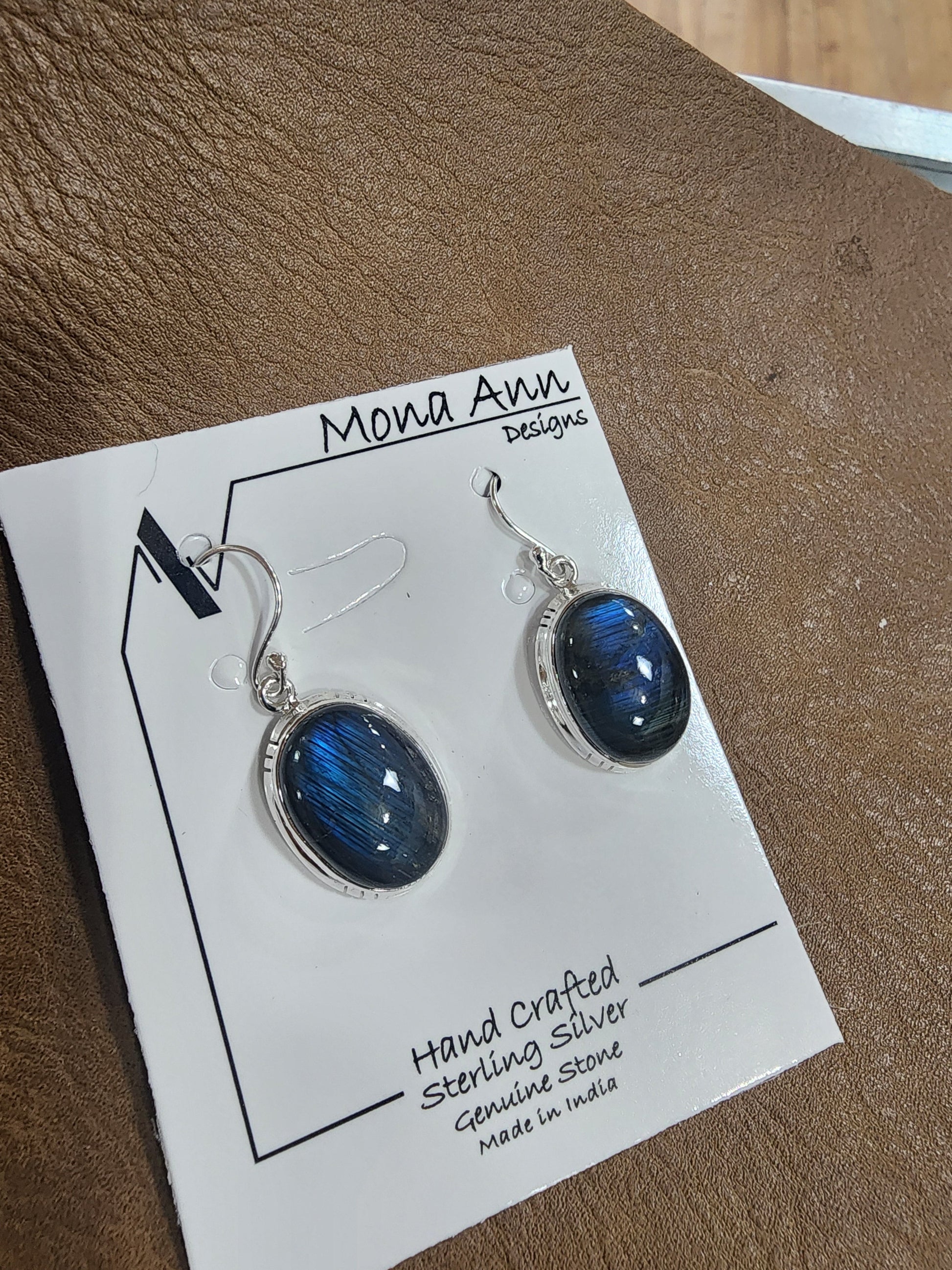 🌈✨ Sterling Silver Labradorite Earrings – Gorgeous Mystical & Irresistible! 💫 - Jewelry