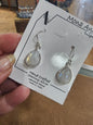 🌙✨ Sterling Silver Rainbow Moonstone Teardrop Earrings – Divine Feminine & Lunar Magic! 💎 - Jewelry