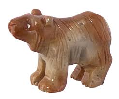 Stone Carved Animal Spirit Guides - Bear - Carvings