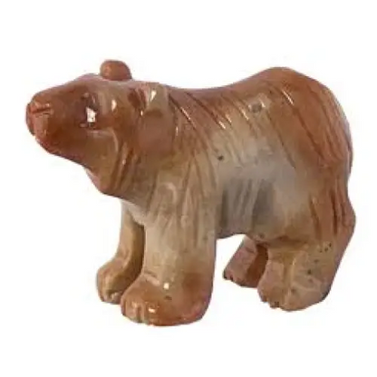 Stone Carved Animal Spirit Guides - Bear - Carvings