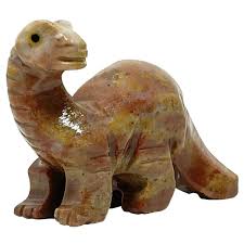 Stone Carved Animal Spirit Guides - Brontosaurus - Carvings