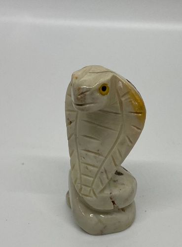 Stone Carved Animal Spirit Guides - Cobra - Carvings
