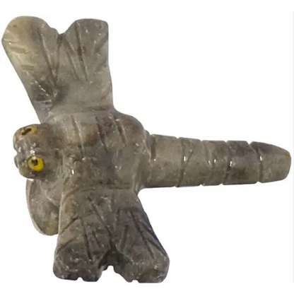 Stone Carved Animal Spirit Guides - Dagonfly - Carvings