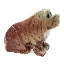Stone Carved Animal Spirit Guides - Dog - Carvings