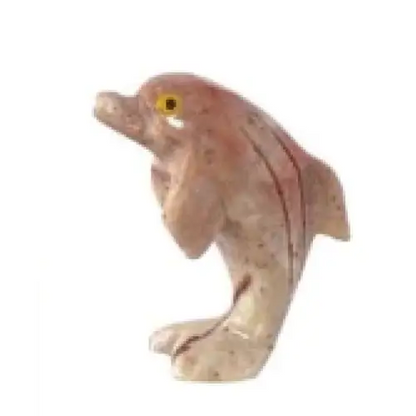 Stone Carved Animal Spirit Guides - Dolphin - Carvings