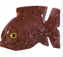 Stone Carved Animal Spirit Guides - Fish - Carvings