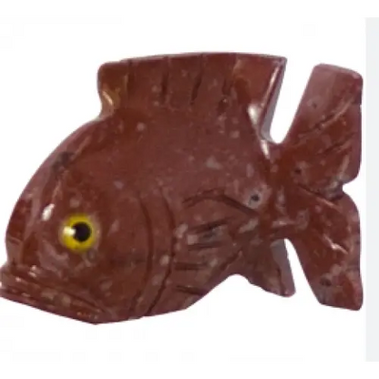 Stone Carved Animal Spirit Guides - Fish - Carvings