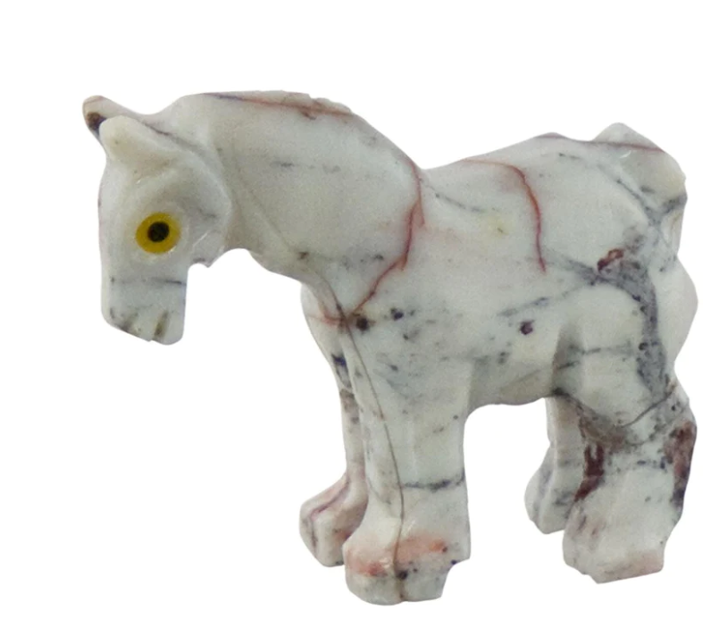 Stone Carved Animal Spirit Guides - Horse - Carvings