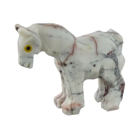 Stone Carved Animal Spirit Guides - Horse - Carvings