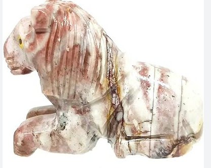 Stone Carved Animal Spirit Guides - Lion - Carvings