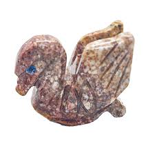 Stone Carved Animal Spirit Guides - Swan - Carvings