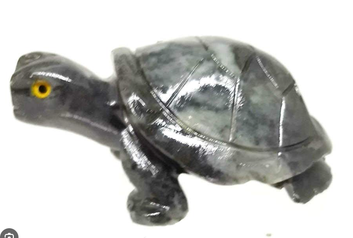 Stone Carved Animal Spirit Guides - Turtle - Carvings