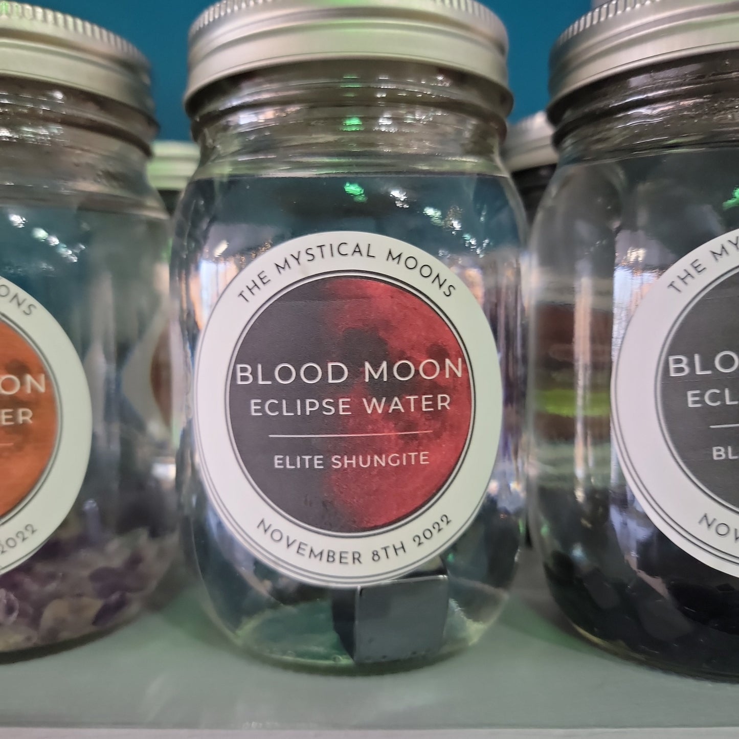 Blood Moon Eclipse Waters - 4 kinds - ELITE SHUNGITE - Herbs & Accessories