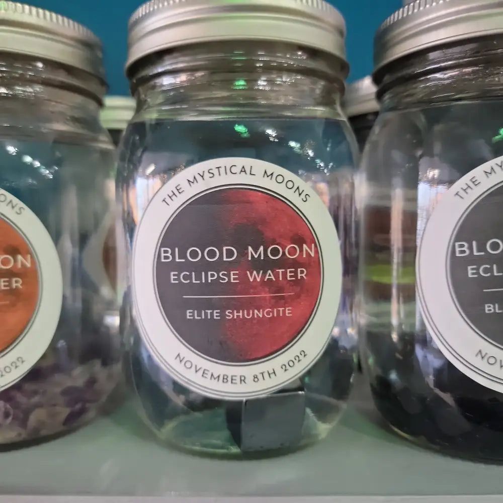 Blood Moon Eclipse Waters - 4 kinds - ELITE SHUNGITE - Herbs & Accessories