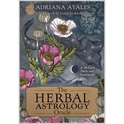 🌿✨ The Herbal Astrology Oracle – 55-Card Deck and Guidebook by Adriana Ayales – Heal Align and Unlock Plant Wisdom 🌙