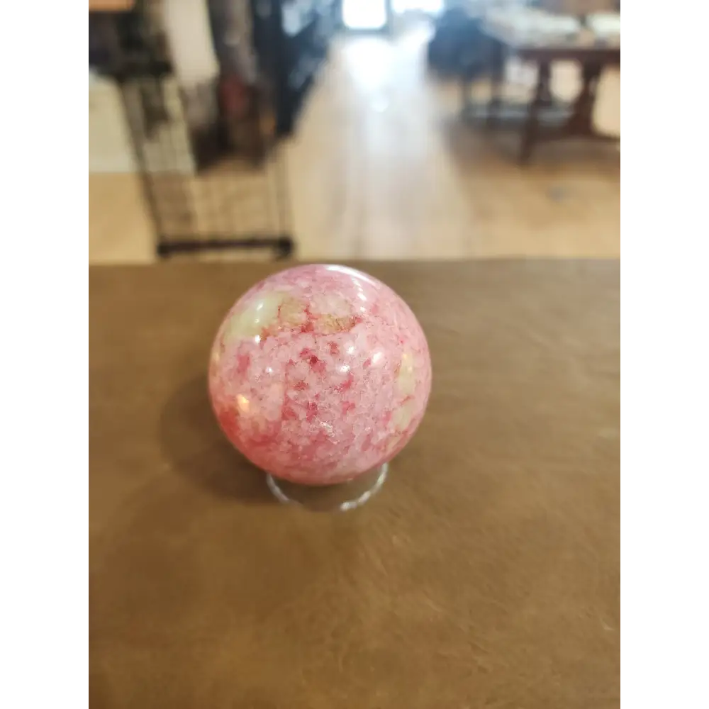 🌸✨ Thulite Sphere (2’’) – Joyful Energy & Heartfelt Connection! 💖 - 2 - Spheres