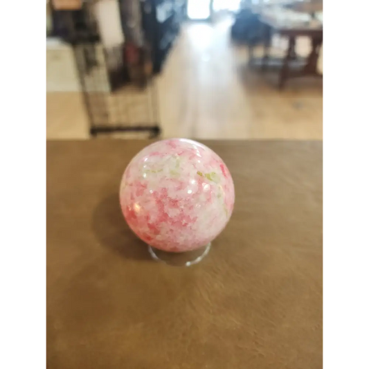 🌸✨ Thulite Sphere (2’’) – Joyful Energy & Heartfelt Connection! 💖 - 3 - Spheres