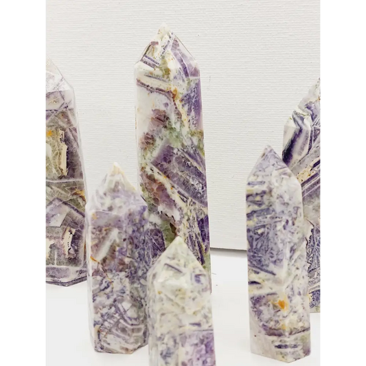 💜✨ Tiffany Stone Points 1.75’’–4’’ – Intuition Transformation and Creative Flow 🌈 - 3 - 3.5’’