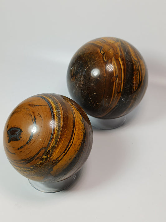 🐅🪨 Tiger Iron Spheres (1.75’’ to 2’’) – Strength Vitality and Grounding Power! INTUITIVE PICK 🪨🐅 - Spheres