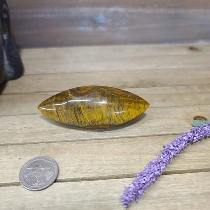 Tiger’s Eye Palmstones - 4- Tiger’s Eye - PALM