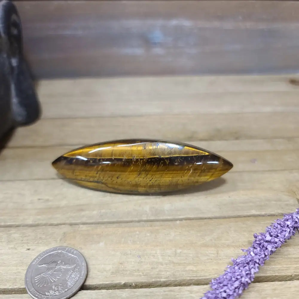 Tiger’s Eye Palmstones - 6- Tiger’s Eye - PALM