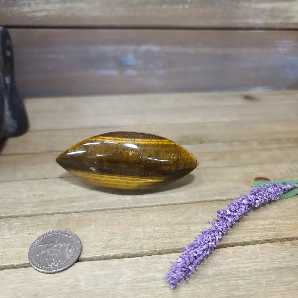 Tiger’s Eye Palmstones - 9- Tiger’s Eye - PALM