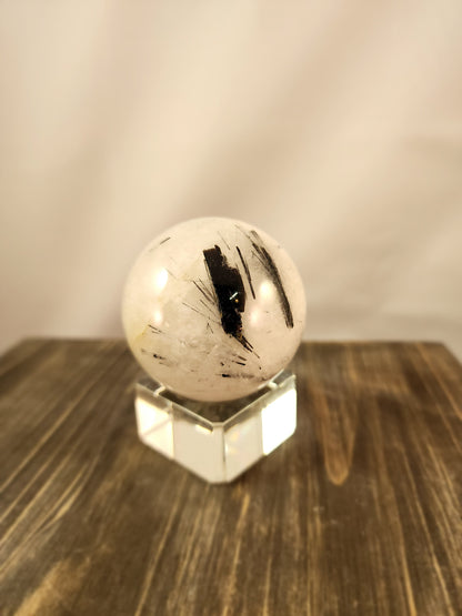 🖤 Black Tourmaline in Quartz Spheres ✨ - 3 - Spheres