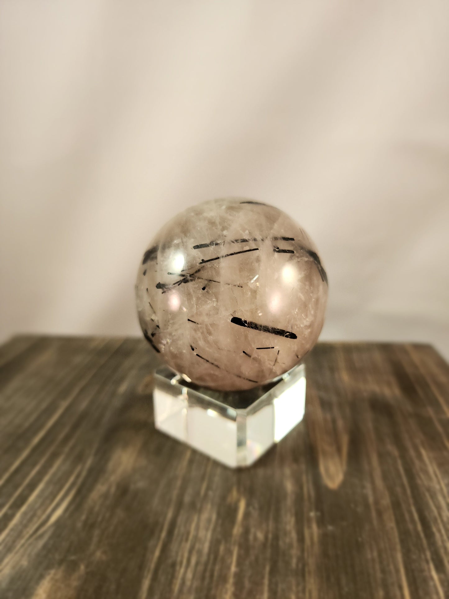 🖤 Black Tourmaline in Quartz Spheres ✨ - 2 - Spheres
