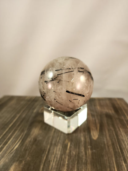 🖤 Black Tourmaline in Quartz Spheres ✨ - 2 - Spheres