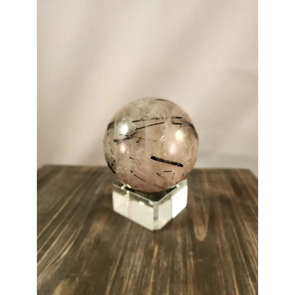 🖤 Black Tourmaline in Quartz Spheres ✨ - 2 - Spheres