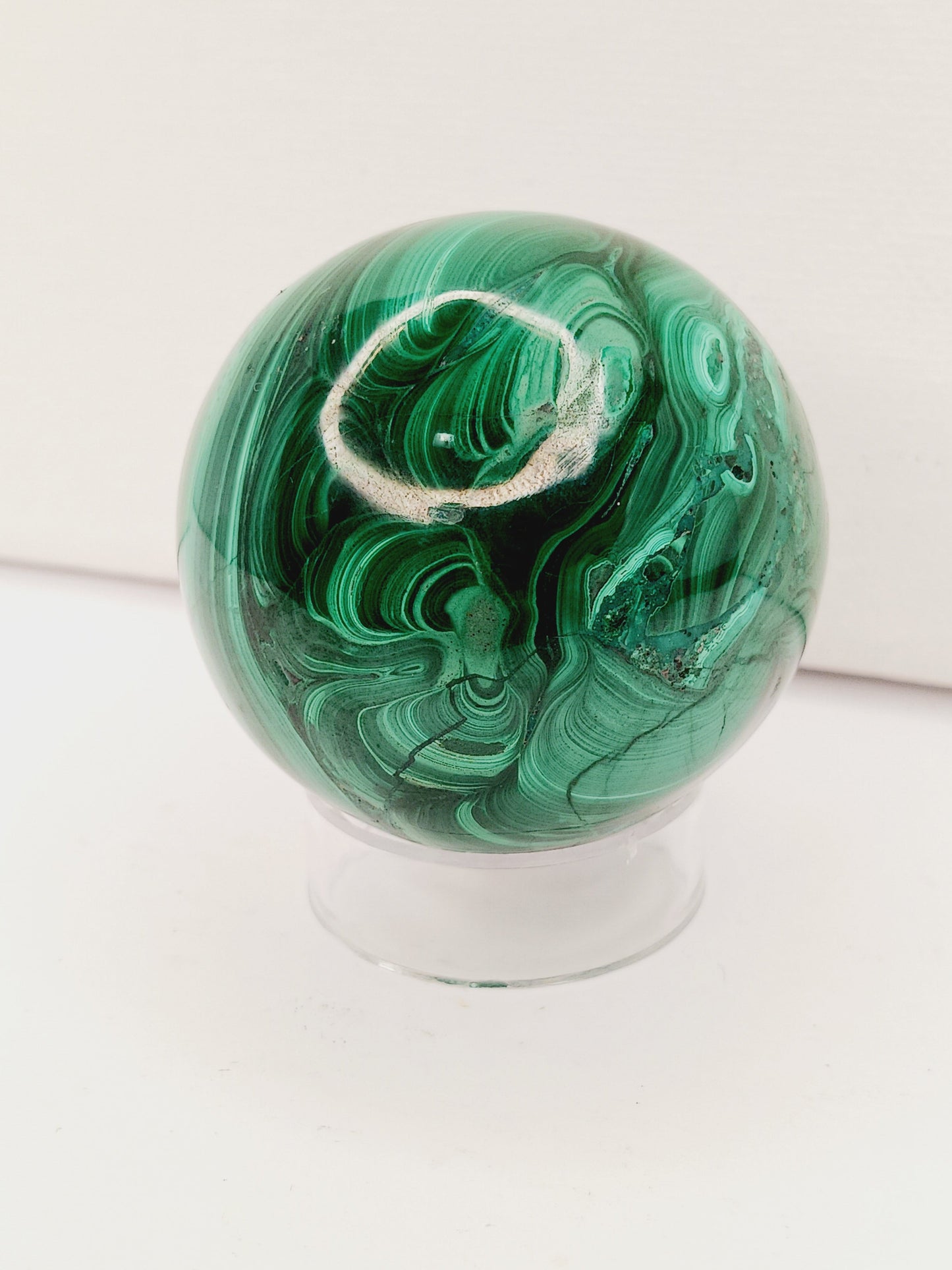 💚✨ Transformative Beauty: Malachite Sphere – Protection Transformation & Empowered Growth! 🌿 - 3 - 1 3/4’’ - Spheres