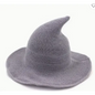 Trendy Witch Hat - Gray - Clothing & Apparel