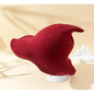 Trendy Witch Hat - Red - Clothing & Apparel