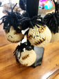 🧶 Unique Adorable Crocheted Shrunken Severed Head with Bone - 4’’ish 💀 - Pillows Blankets & Stuffed Creatures