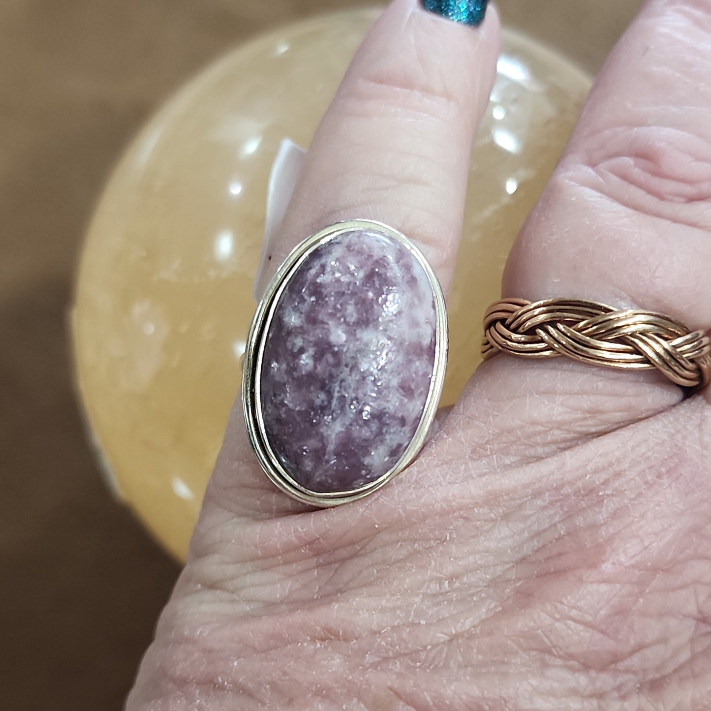 Assorted sterling silver rings featuring unique genuine gemstones in various shapes and colors, displayed on a white background. Perfect for crystal energy, personal style, and one-of-a-kind magic.

