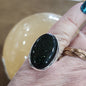 Assorted sterling silver rings featuring unique genuine gemstones in various shapes and colors, displayed on a white background. Perfect for crystal energy, personal style, and one-of-a-kind magic.

