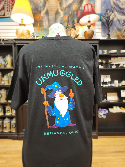 Unmuggled T-Shirt – See the Magic in Everyday Life ✨🧙♀️ - Black / Large - on Back - Clothing & Apparel