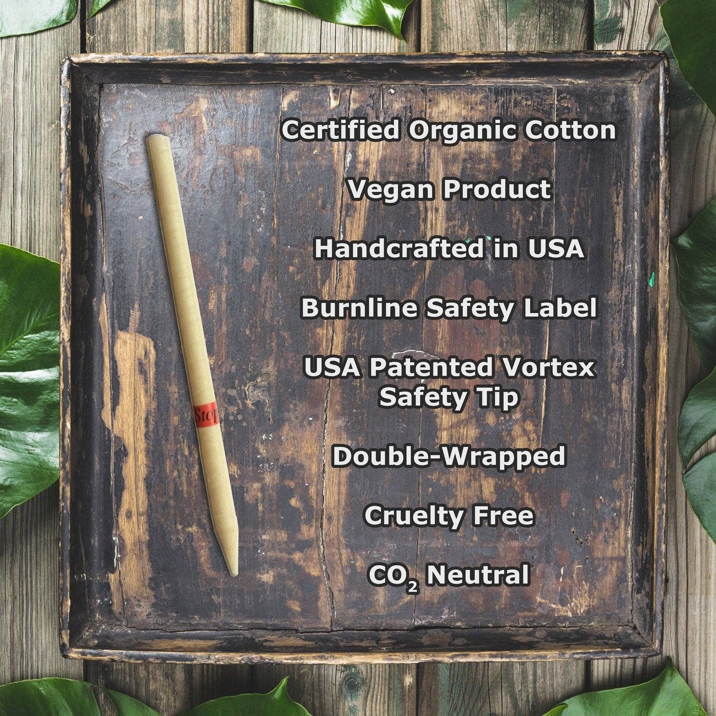 🕯️✨ Unscented Ear Candles by Doc Harmony – 2-Pack – Gentle Natural Wellness! 🌿 - Candles & Accessories