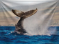 Whale Tale Tapestry 59 x 51 - Tapestry