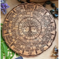 🌀✨ Wheel of the Year Plaque with Stand – Celebrate the Seasons & Sacred Cycles! 🌿 - NON-TYPED YET