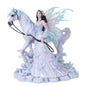 Winter Wings Fairy Statue with Horse - Statues