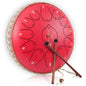 🔴🎶 Wise Harmony Steel Tongue Drum 12-Inch – Balance Creativity and Deep Resonance ✨ - Vibrational and Sound