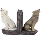 🐺✨ Wolf Book Ends – Guardian Spirit & Wild Wisdom for Your Library! 📚 - Statues