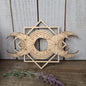 Wood Crystal Grids - Maiden, Mother, Crone 8’’ x 4’’ - Grid Working