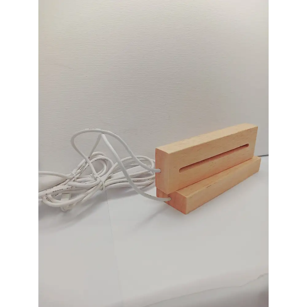 🪵✨ Wood Specimen Holder with Slit – 6’’ x 1.75’’ – Display Protect and Highlight Your Collection 🌟