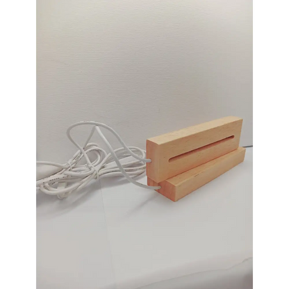 🪵✨ Wood Specimen Holder with Slit – 6’’ x 1.75’’ – Display Protect and Highlight Your Collection 🌟